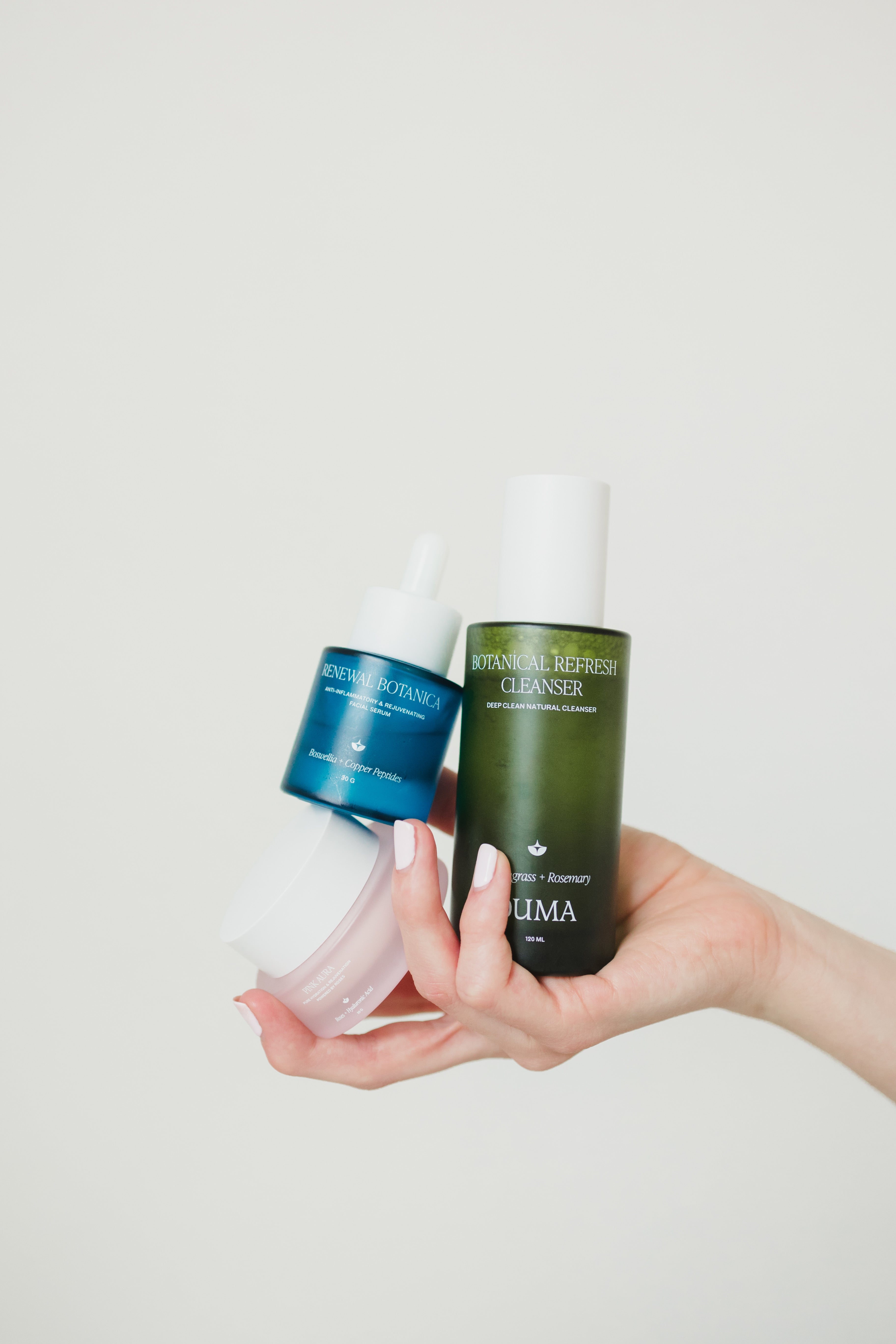 Ritual Facial Botánico · 3 Step System