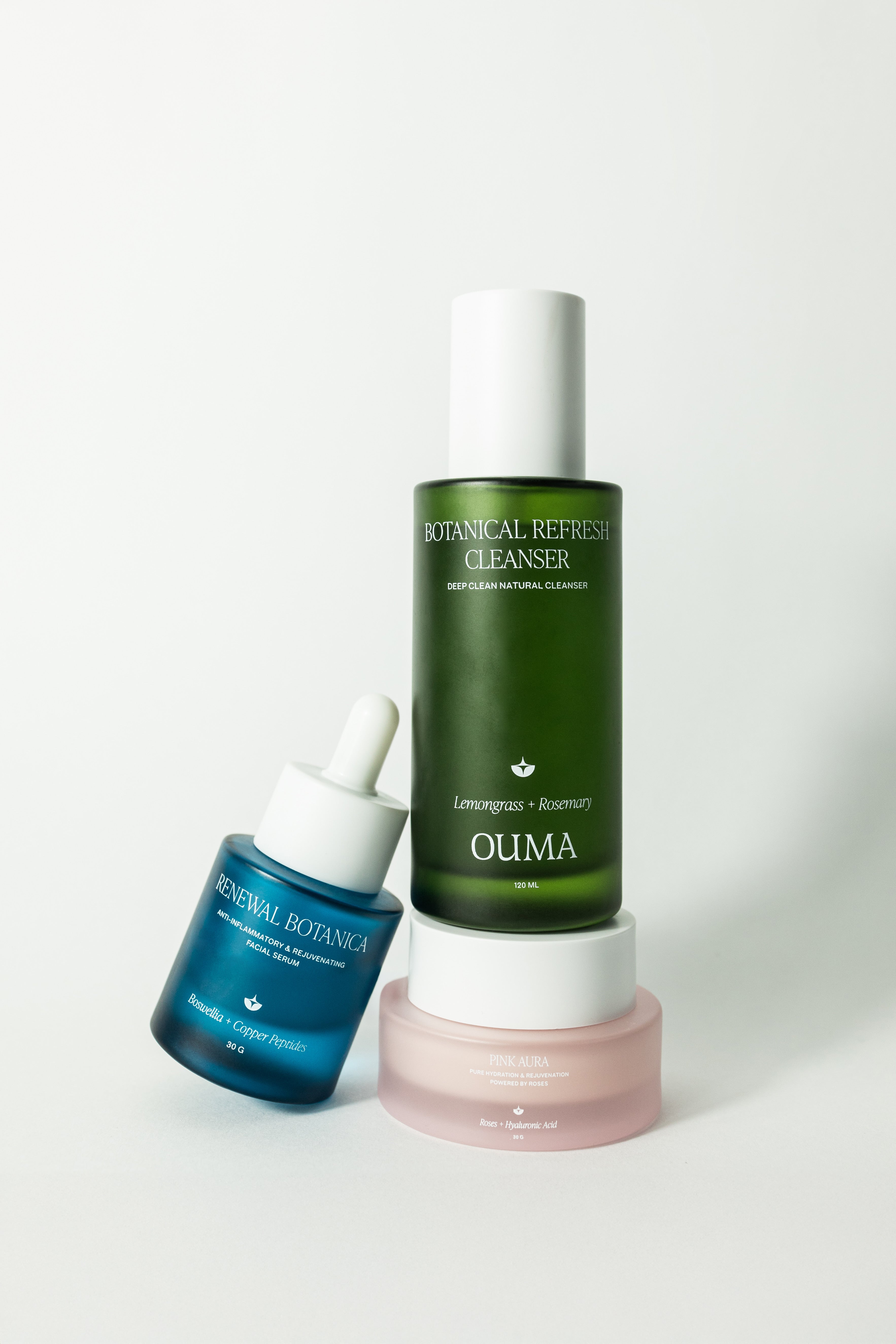 Ritual Facial Botánico · 3 Step System